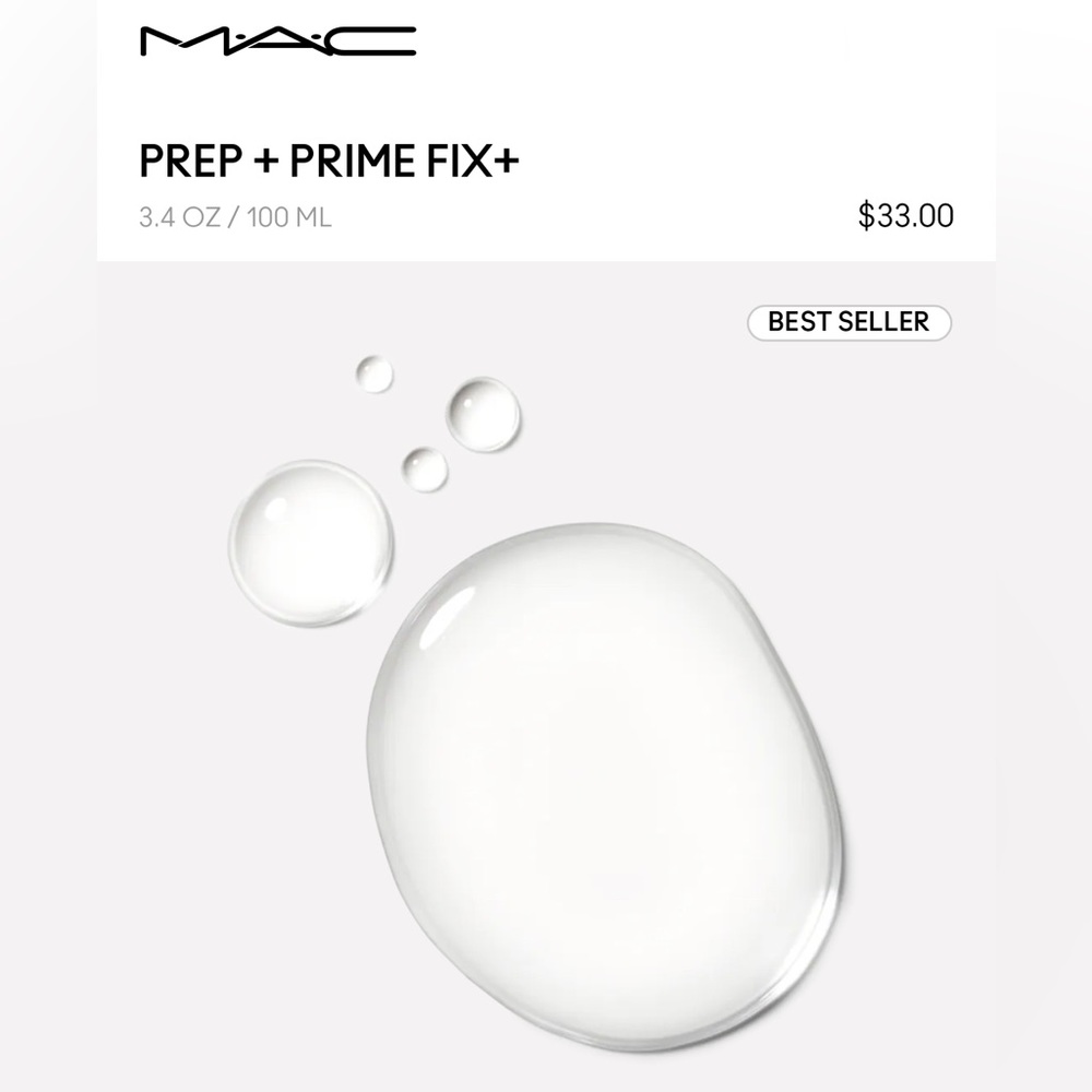 M.A.C PREP + PRIME FIX+ - Picture 2 of 3
